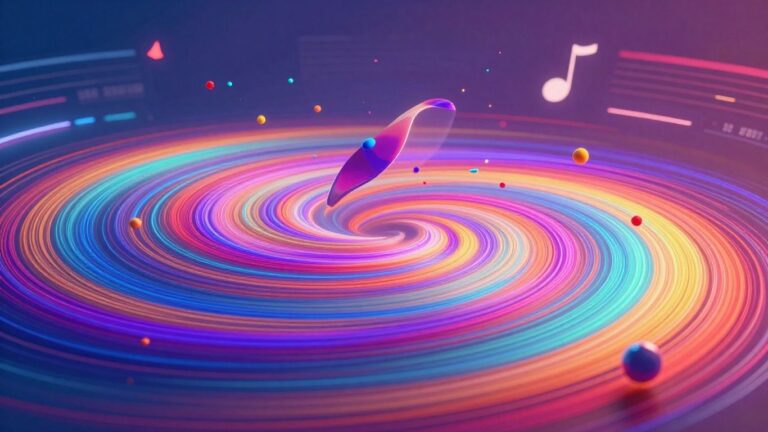 AI music video creation visualizer