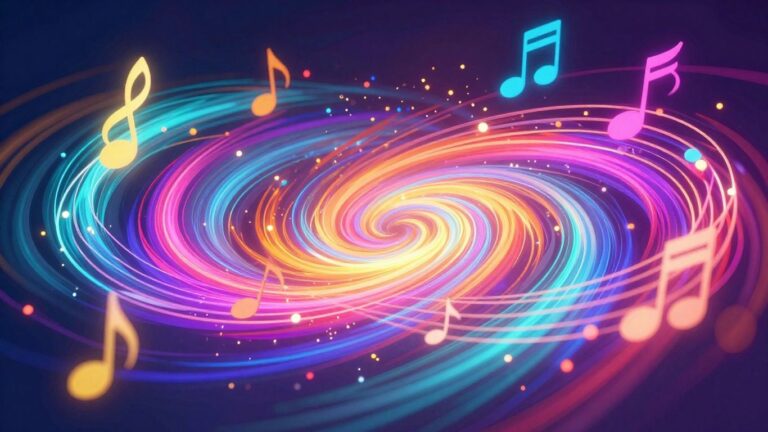 AI music generation concept art