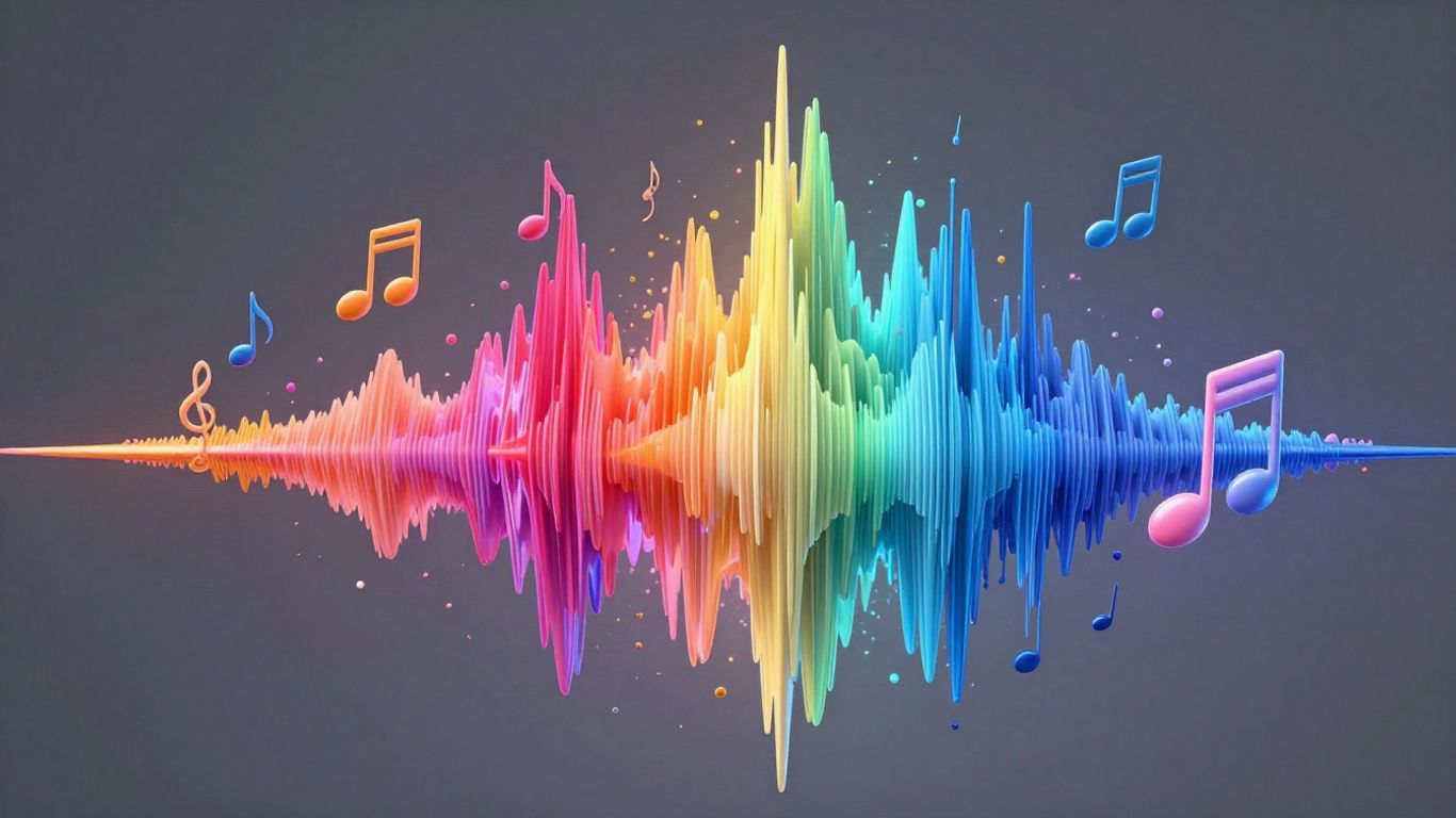 AI generating music from text prompts.