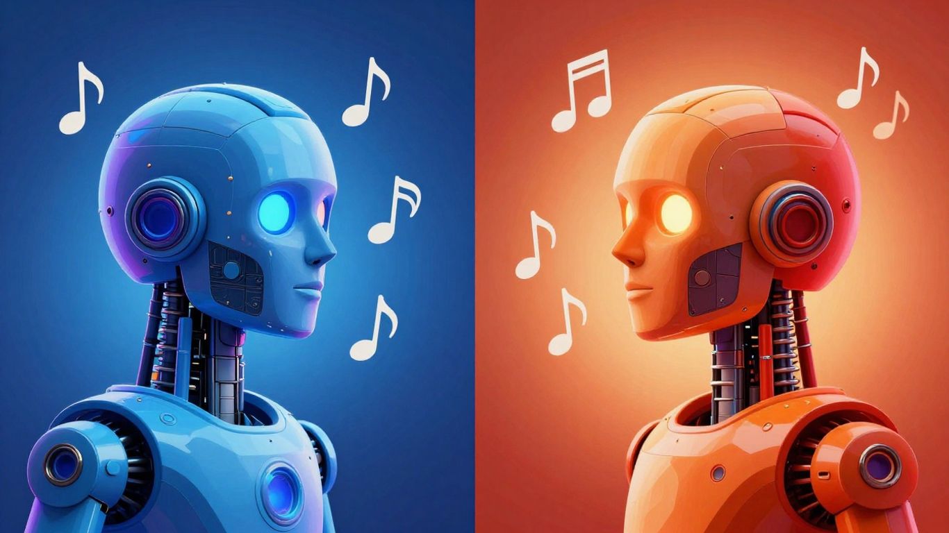 Suno vs Udio AI song generators comparison