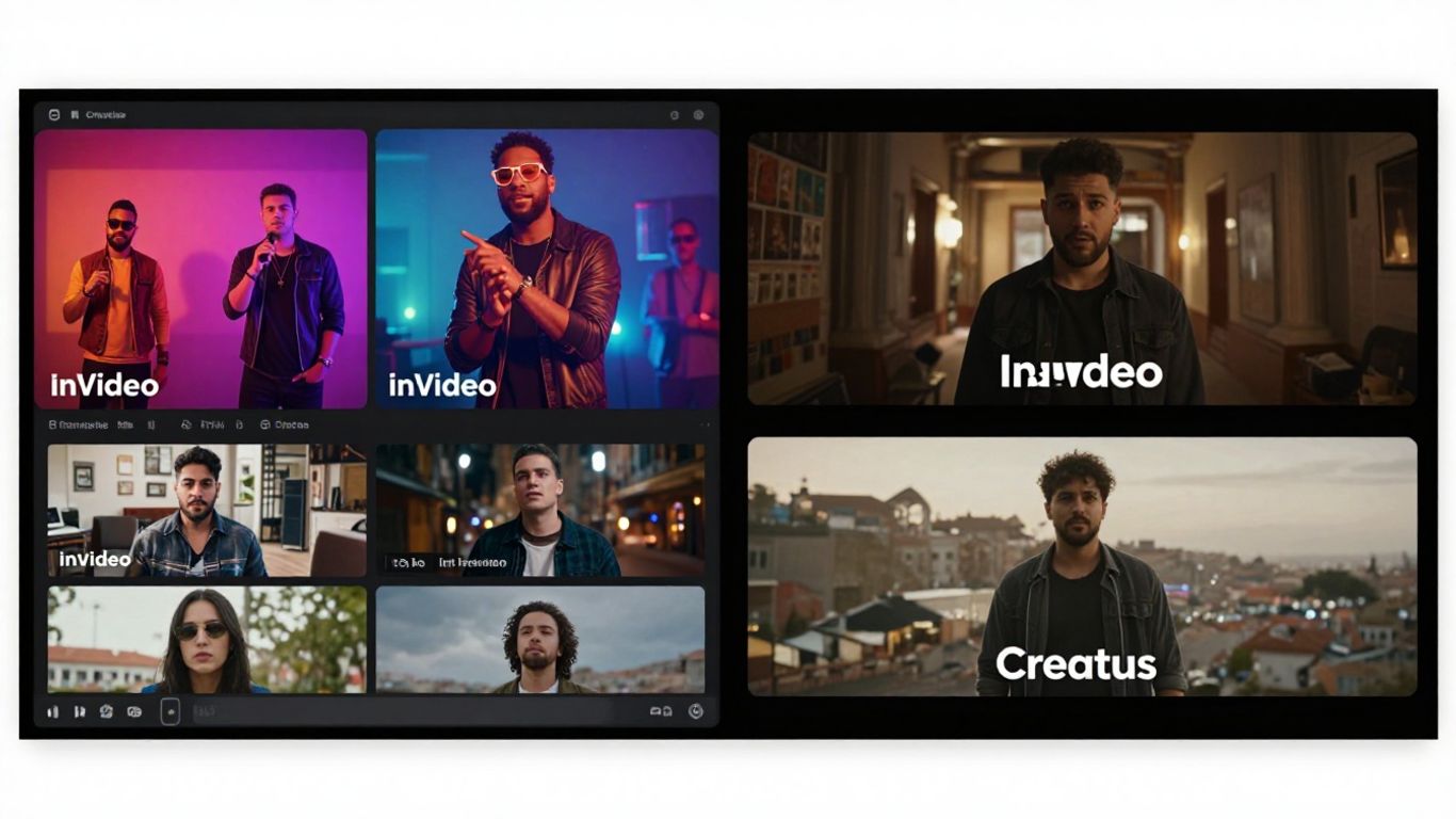 InVideo vs Creatus music video creation comparison
