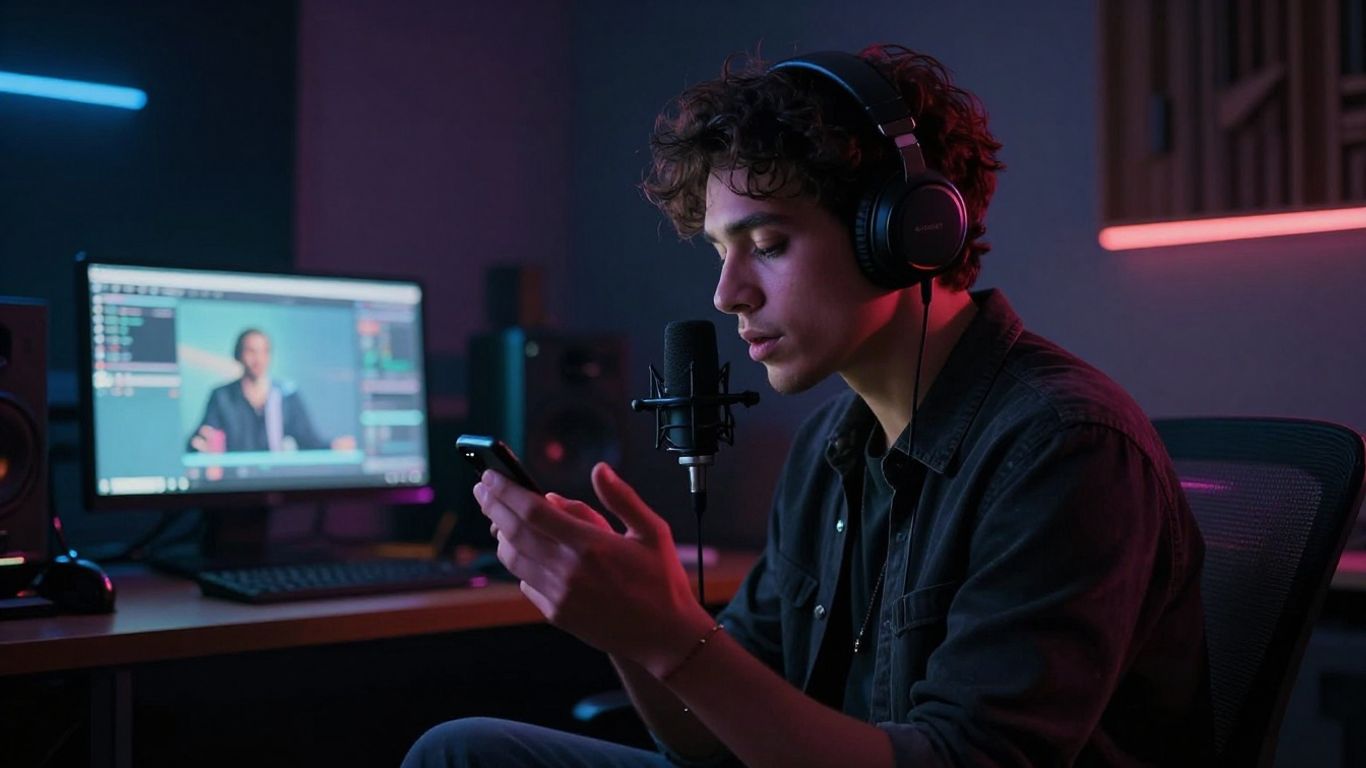 AI R&B music video creation