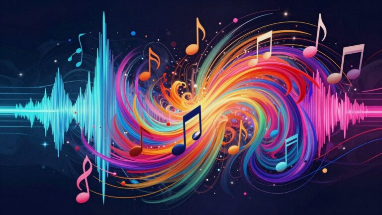 AI music video generation visual abstract