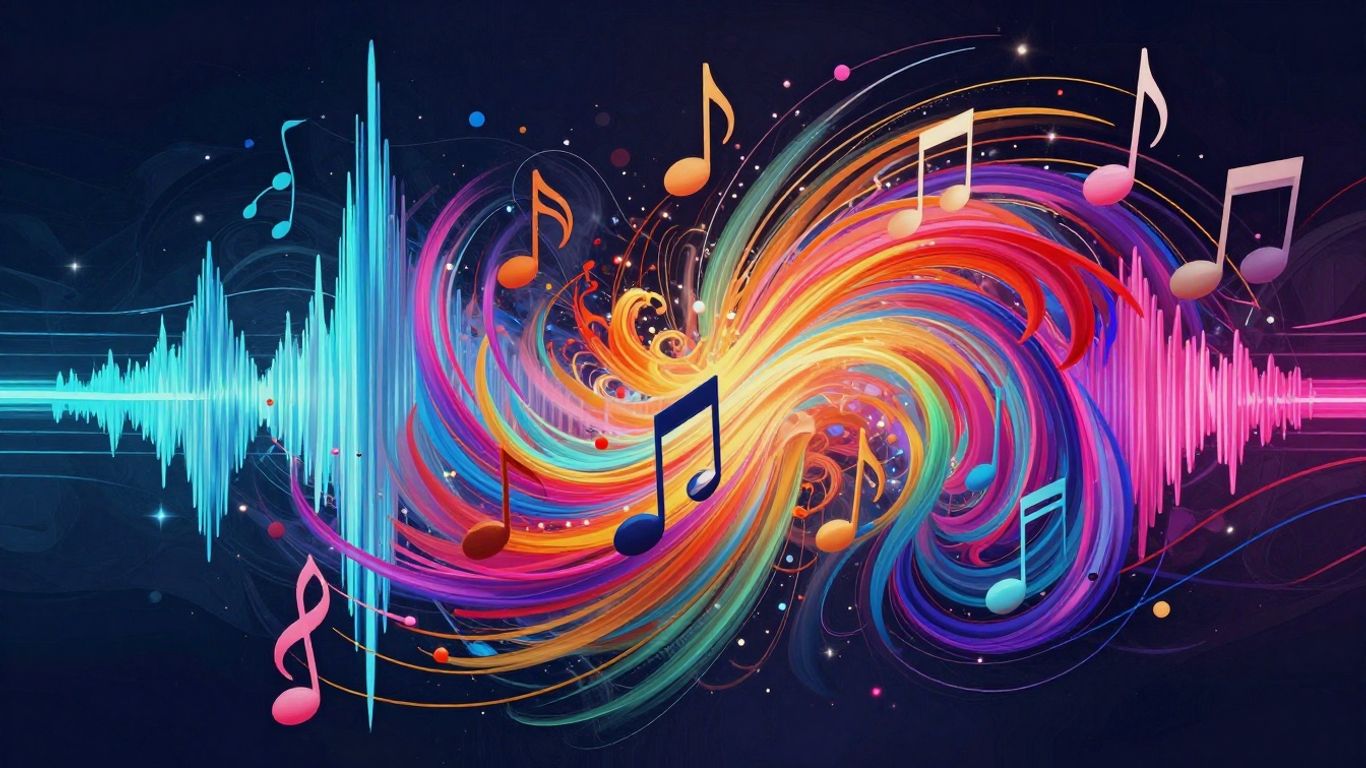 AI music video generation visual abstract