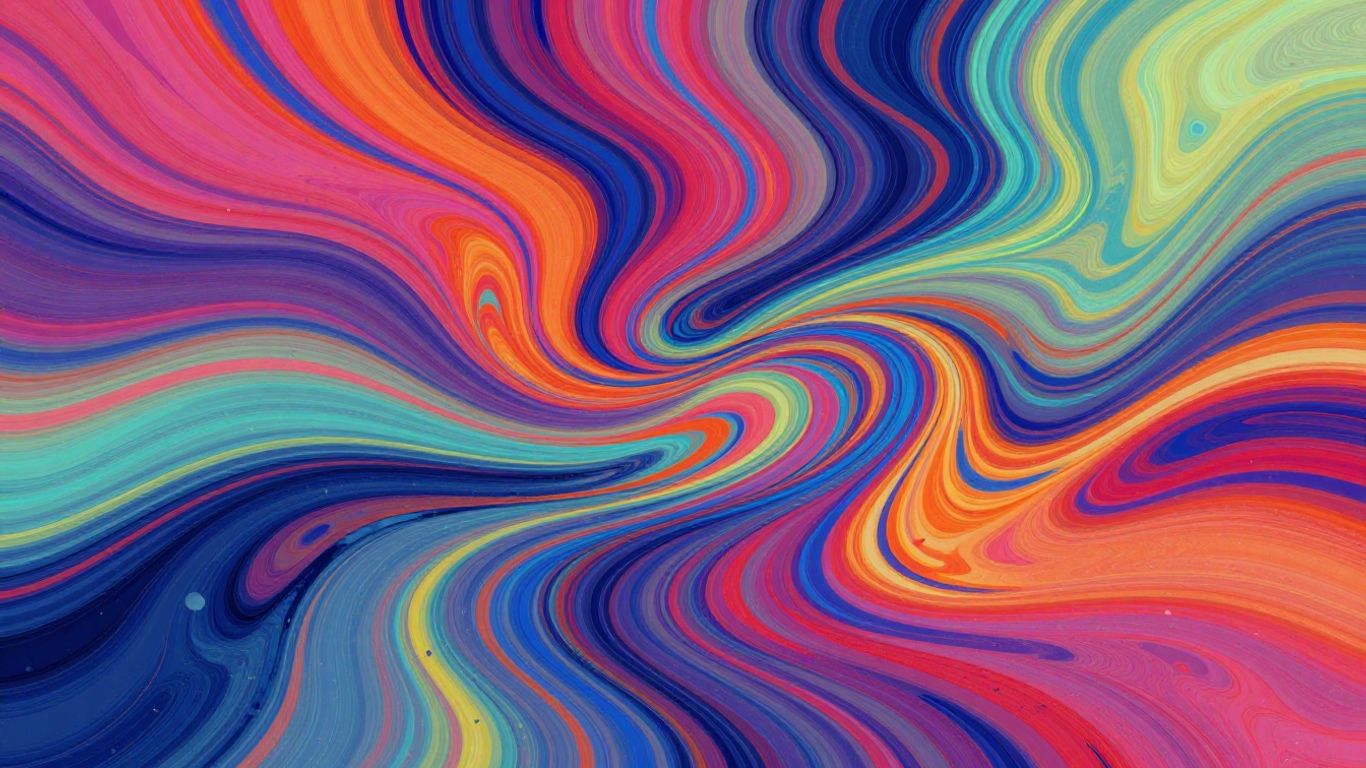 Abstract AI landscape for YouTube video thumbnail.