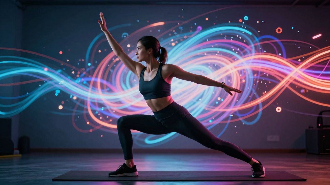 AI workout music video generator thumbnail