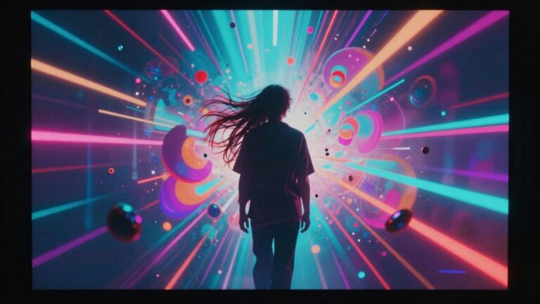 AI music video generator visual output