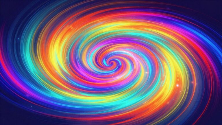 Abstract AI music video art