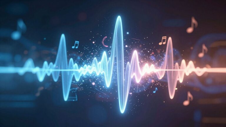 AI lyric video creation visual