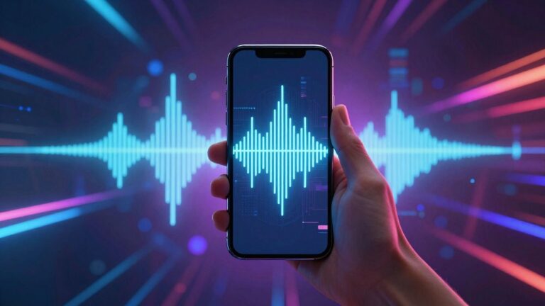 Uploading audio to AI video generator