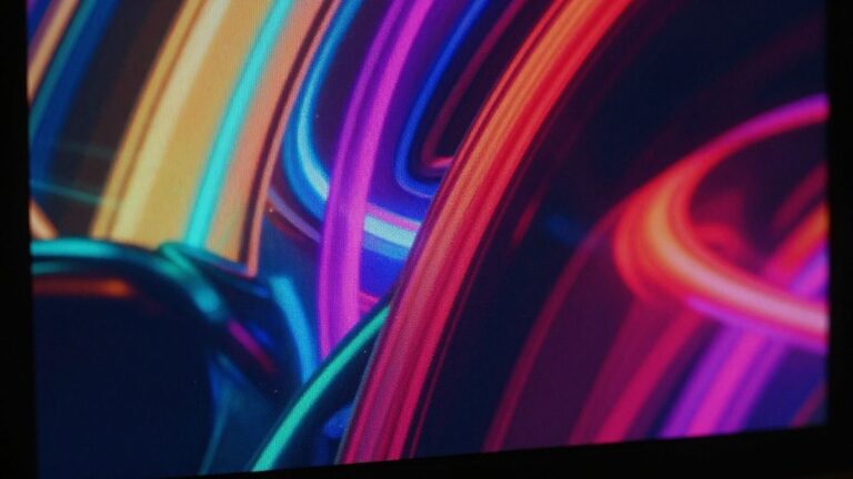 AI music video on a digital screen.
