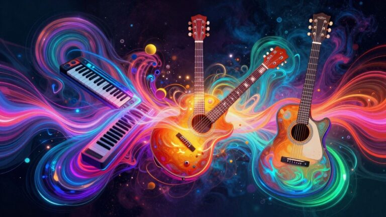 AI music video creation and distribution concept