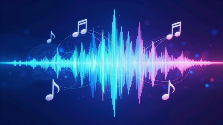 AI music creation visual